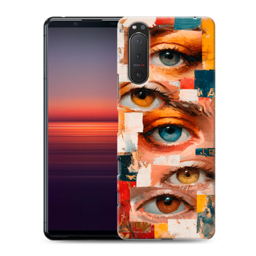 Силиконовый чехол на Sony Xperia 5 II с принтом Модный принт Силиконовый чехол на Sony Xperia 5 II с принтом Модный принт