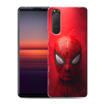 Силиконовый чехол на Sony Xperia 5 II с принтом Spiderman Человек паук