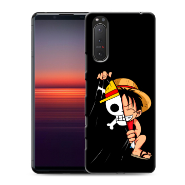 Силиконовый чехол на Sony Xperia 5 II с принтом One Piece Ван Пис Силиконовый чехол на Sony Xperia 5 II с принтом One Piece Ван Пис