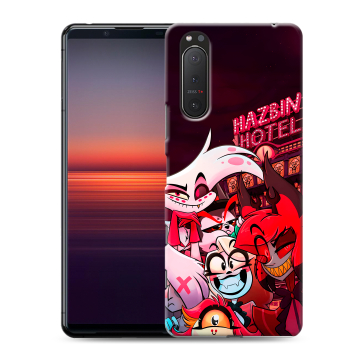 Силиконовый чехол на Sony Xperia 5 II с принтом Hazbin Hotel Отель Хазбин Силиконовый чехол на Sony Xperia 5 II с принтом Hazbin Hotel Отель Хазбин