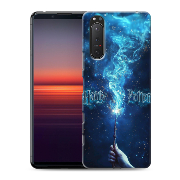 Силиконовый чехол на Sony Xperia 5 II с принтом Harry Potter Гарри Поттер