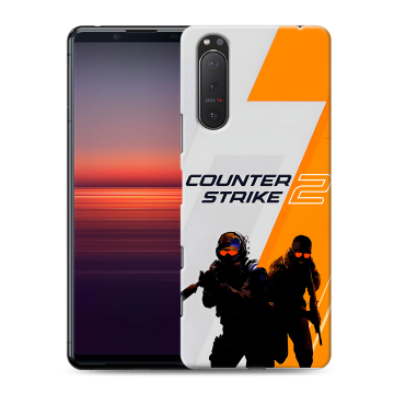 Силиконовый чехол на Sony Xperia 5 II с принтом Counter Strike