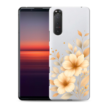 Силиконовый чехол на Sony Xperia 5 II с принтом для девушки Силиконовый чехол на Sony Xperia 5 II с принтом для девушки