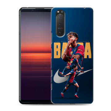 Силиконовый чехол на Sony Xperia 5 II с принтом Барселона Barca Yamal 