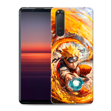 Силиконовый чехол на Sony Xperia 5 II с принтом Аниме Наруто Naruto
