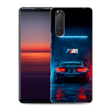 Силиконовый чехол на Sony Xperia 5 II с принтом BMW БМВ