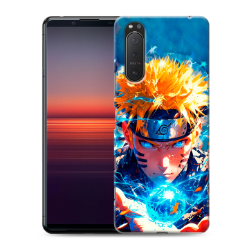 Силиконовый чехол на Sony Xperia 5 II с принтом Аниме Наруто Naruto