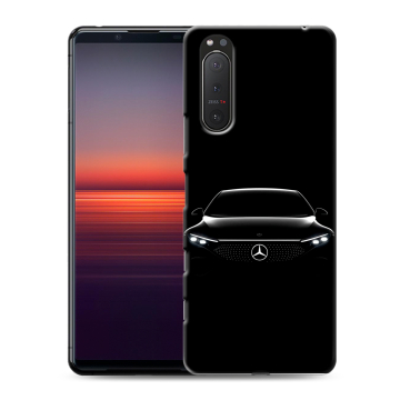 Силиконовый чехол на Sony Xperia 5 II с принтом Mercedes Мерседес
