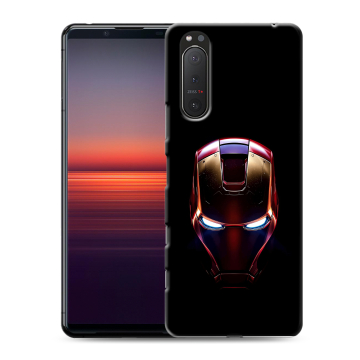Силиконовый чехол на Sony Xperia 5 II с принтом IronMan Железный человек