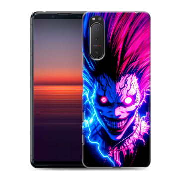 Силиконовый чехол на Sony Xperia 5 II с принтом Death note Тетрадь смерти Силиконовый чехол на Sony Xperia 5 II с принтом Death note Тетрадь смерти