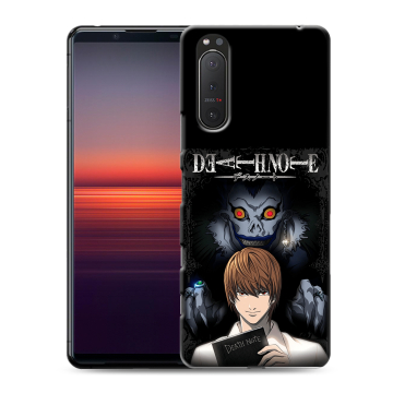 Силиконовый чехол на Sony Xperia 5 II с принтом Death note Тетрадь смерти Силиконовый чехол на Sony Xperia 5 II с принтом Death note Тетрадь смерти