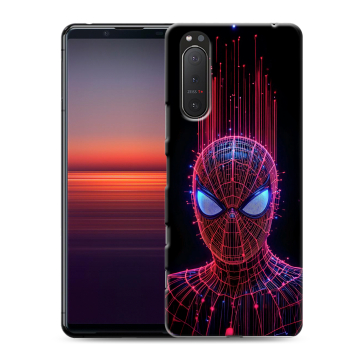 Силиконовый чехол на Sony Xperia 5 II с принтом Spiderman Человек паук