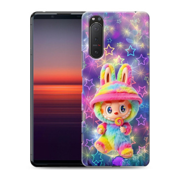 Силиконовый чехол на Sony Xperia 5 II с принтом Labubu Лабубу