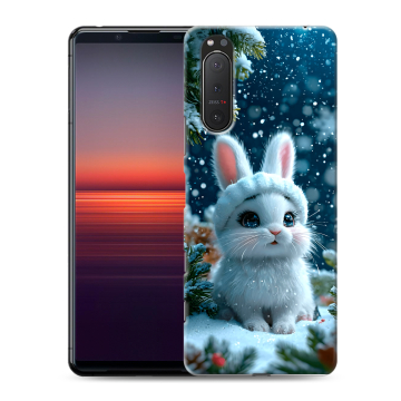 Силиконовый чехол на Sony Xperia 5 II с принтом Новый год Силиконовый чехол на Sony Xperia 5 II с принтом Новый год