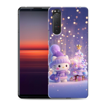 Силиконовый чехол на Sony Xperia 5 II с принтом Новый год Силиконовый чехол на Sony Xperia 5 II с принтом Новый год