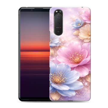 Силиконовый чехол на Sony Xperia 5 II с принтом женский