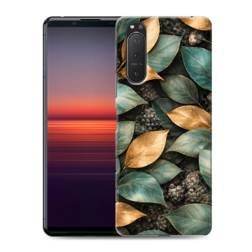 Силиконовый чехол на Sony Xperia 5 II с принтом женский