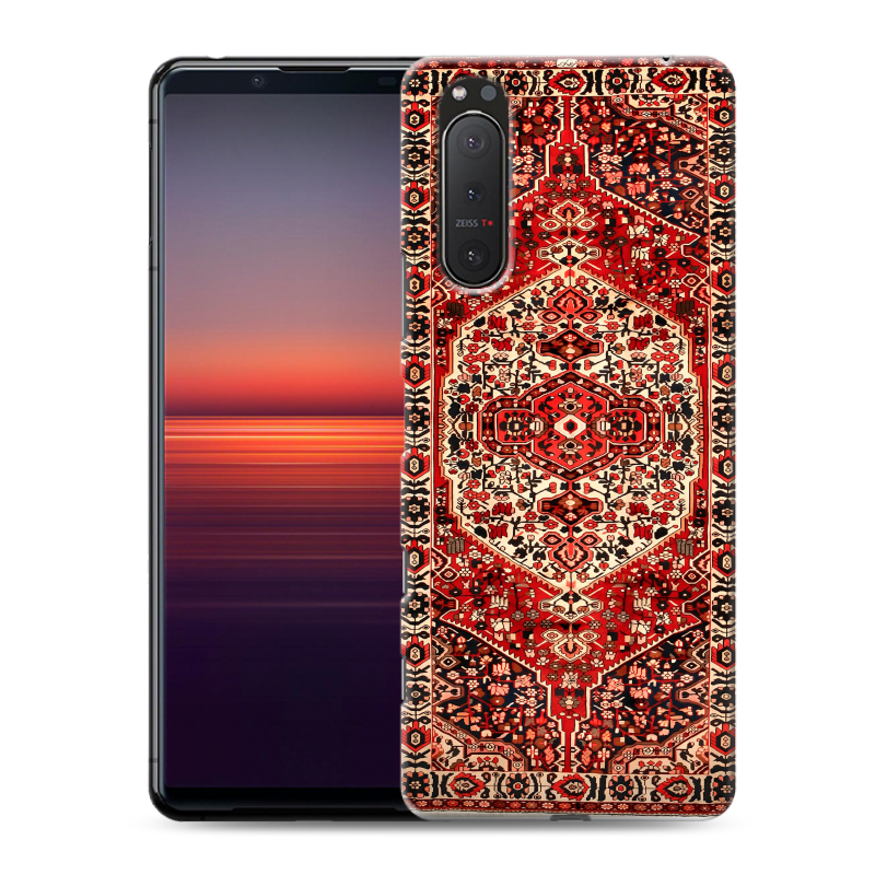 Силиконовый противоударный чехол на Sony Xperia 5 II с принтом Ковер Силиконовый противоударный чехол на Sony Xperia 5 II с принтом Ковер