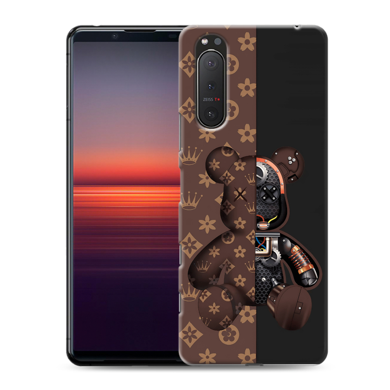 Силиконовый чехол на Sony Xperia 5 II с принтом Луи робот Силиконовый чехол на Sony Xperia 5 II с принтом Луи робот