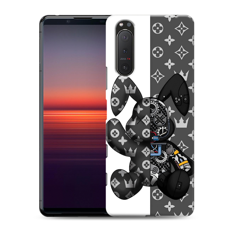 Пластиковый чехол на Sony Xperia 5 II с принтом Луи робот Пластиковый чехол на Sony Xperia 5 II с принтом Луи робот