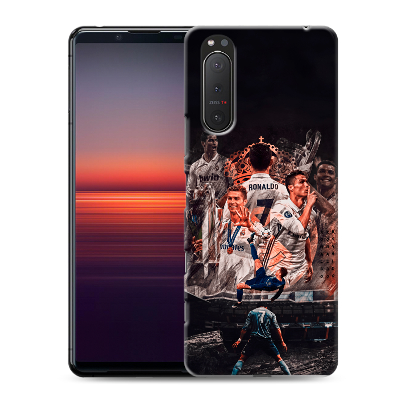 Силиконовый чехол на Sony Xperia 5 II с принтом Реал Роналдо Real Ronaldo Силиконовый чехол на Sony Xperia 5 II с принтом Реал Роналдо Real Ronaldo