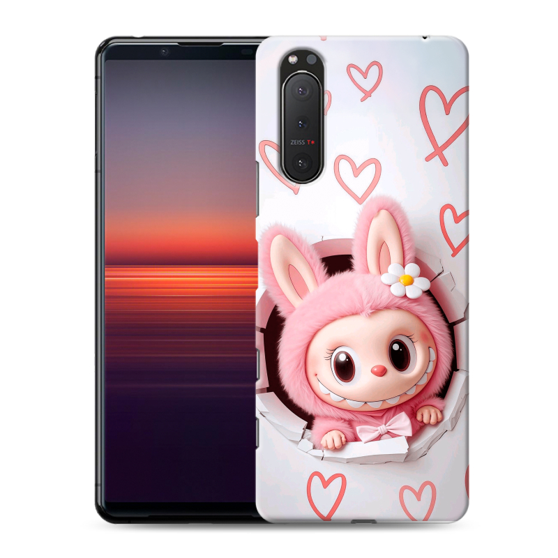 Силиконовый чехол на Sony Xperia 5 II с принтом Labubu Лабубу Силиконовый чехол на Sony Xperia 5 II с принтом Labubu Лабубу