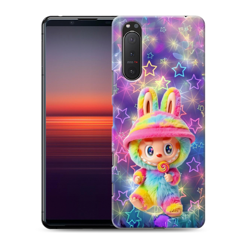 Силиконовый чехол на Sony Xperia 5 II с принтом Labubu Лабубу Силиконовый чехол на Sony Xperia 5 II с принтом Labubu Лабубу