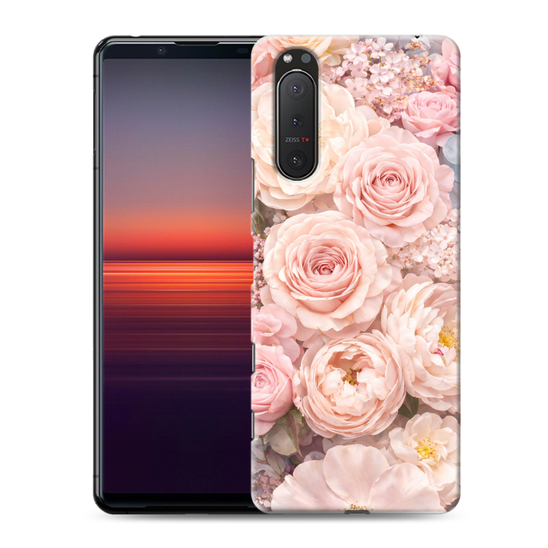 Пластиковый чехол на Sony Xperia 5 II с принтом женский Пластиковый чехол на Sony Xperia 5 II с принтом женский