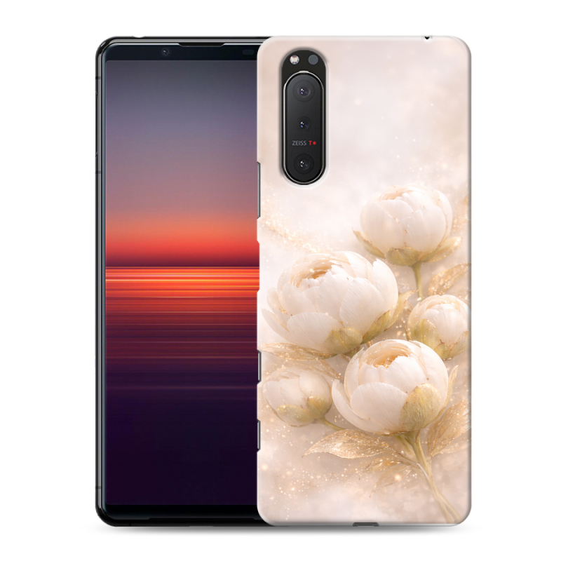 Силиконовый чехол на Sony Xperia 5 II с принтом женский Силиконовый чехол на Sony Xperia 5 II с принтом женский