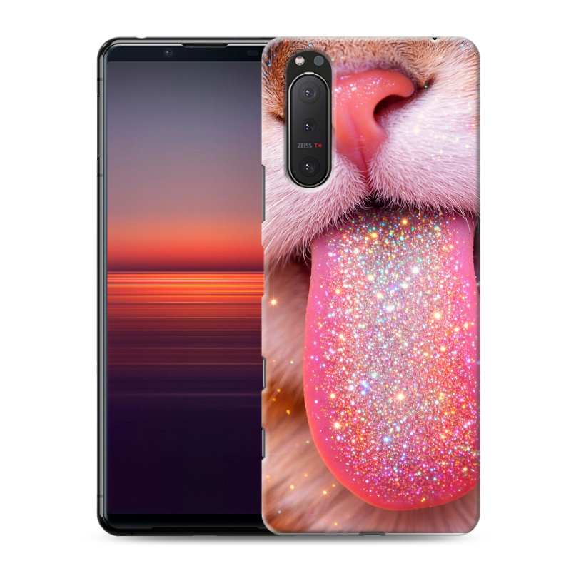 Силиконовый чехол на Sony Xperia 5 II с принтом для девочек Силиконовый чехол на Sony Xperia 5 II с принтом для девочек