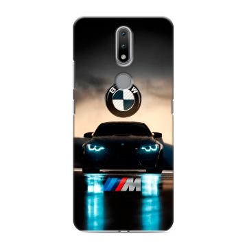 Силиконовый чехол на Nokia 2.4 с принтом БМВ BMW Силиконовый чехол на Nokia 2.4 с принтом БМВ BMW