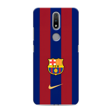 Силиконовый чехол на Nokia 2.4 с принтом Барселона Barcelona Силиконовый чехол на Nokia 2.4 с принтом Барселона Barcelona