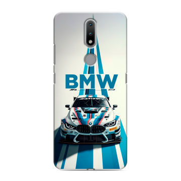 Силиконовый чехол на Nokia 2.4 с принтом БМВ BMW Силиконовый чехол на Nokia 2.4 с принтом БМВ BMW