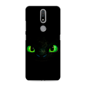 Силиконовый чехол на Nokia 2.4 с принтом Как приручить дракона Силиконовый чехол на Nokia 2.4 с принтом Как приручить дракона