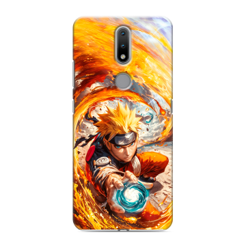Силиконовый чехол на Nokia 2.4 с принтом Аниме Наруто Naruto Силиконовый чехол на Nokia 2.4 с принтом Аниме Наруто Naruto