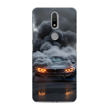 Силиконовый чехол на Nokia 2.4 с принтом BMW БМВ Силиконовый чехол на Nokia 2.4 с принтом BMW БМВ