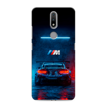 Силиконовый чехол на Nokia 2.4 с принтом BMW БМВ Силиконовый чехол на Nokia 2.4 с принтом BMW БМВ