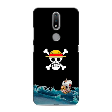 Силиконовый чехол на Nokia 2.4 с принтом One Piece Ван Пис Силиконовый чехол на Nokia 2.4 с принтом One Piece Ван Пис