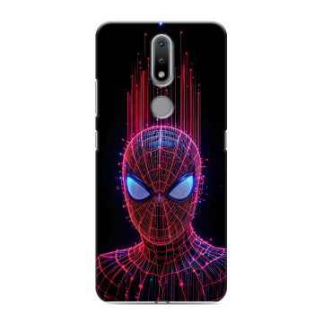 Силиконовый чехол на Nokia 2.4 с принтом Spiderman Человек паук Силиконовый чехол на Nokia 2.4 с принтом Spiderman Человек паук