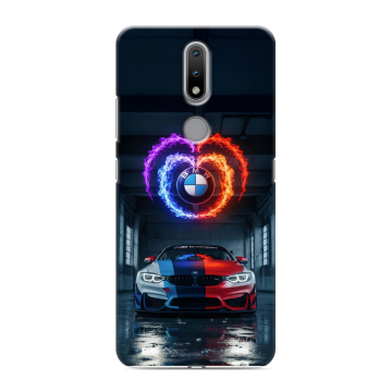 Силиконовый чехол на Nokia 2.4 с принтом BMW БМВ Силиконовый чехол на Nokia 2.4 с принтом BMW БМВ