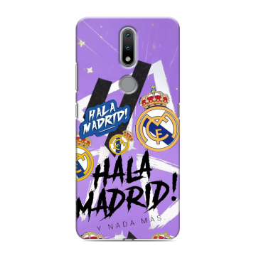 Силиконовый чехол на Nokia 2.4 с принтом Real Madrid Реал Мадрид Силиконовый чехол на Nokia 2.4 с принтом Real Madrid Реал Мадрид