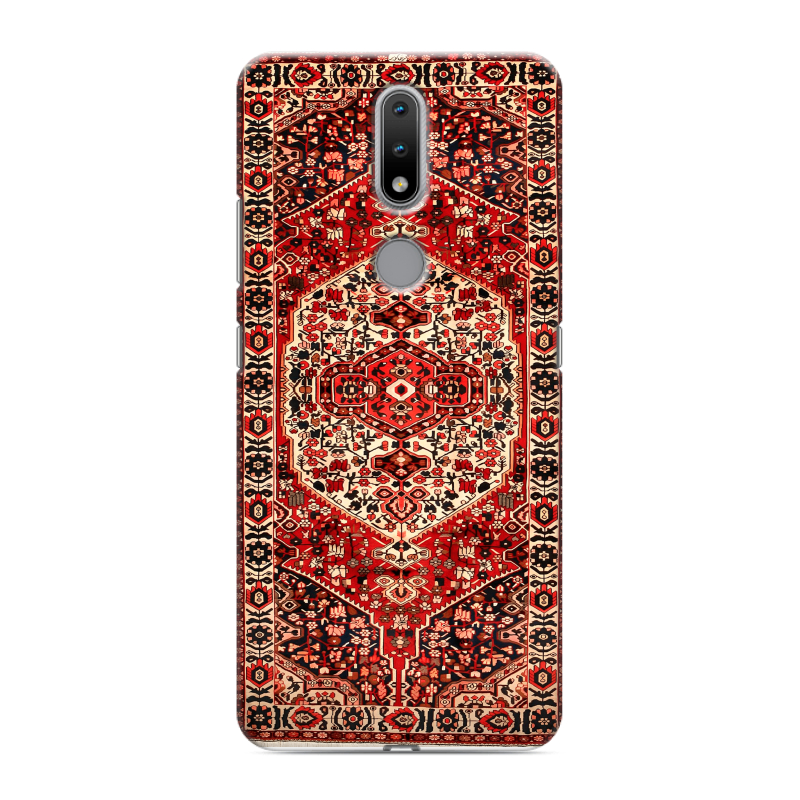 Силиконовый противоударный чехол на Nokia 2.4 с принтом Ковер Силиконовый противоударный чехол на Nokia 2.4 с принтом Ковер
