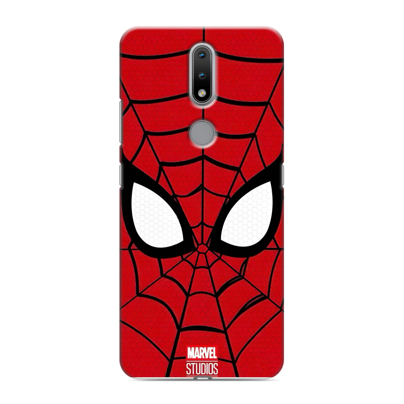 Силиконовый противоударный чехол на Nokia 2.4 с принтом человек паук spiderman Силиконовый противоударный чехол на Nokia 2.4 с принтом человек паук spiderman
