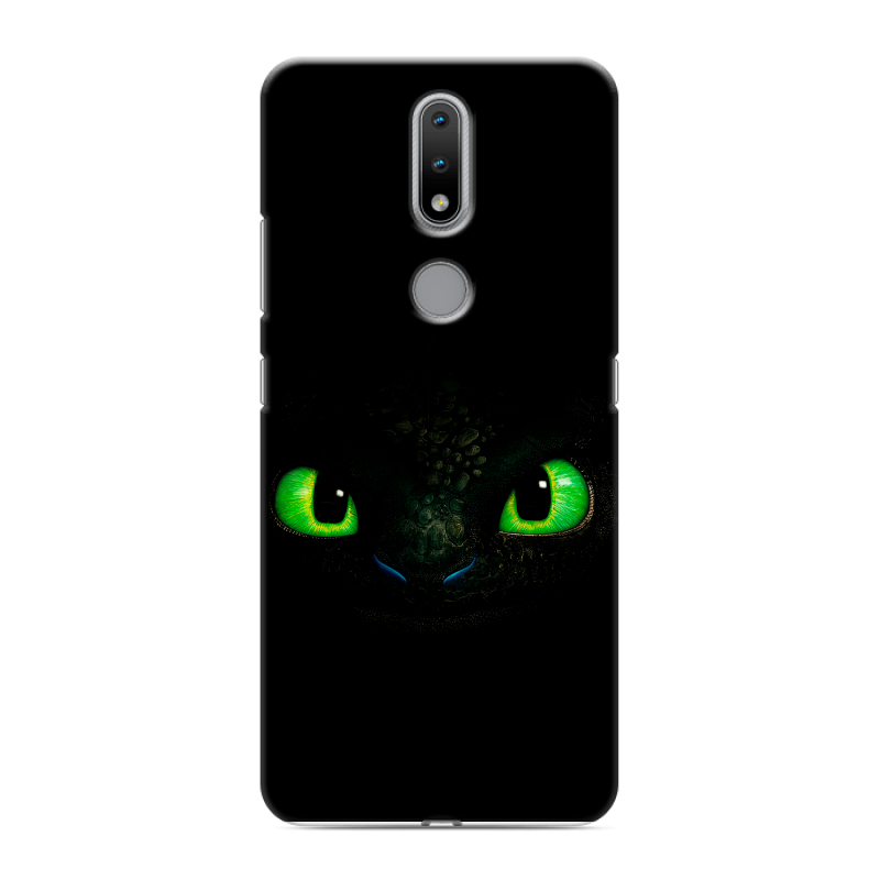 Силиконовый чехол на Nokia 2.4 с принтом Как приручить дракона Силиконовый чехол на Nokia 2.4 с принтом Как приручить дракона