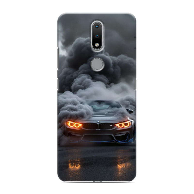 Силиконовый чехол на Nokia 2.4 с принтом BMW БМВ Силиконовый чехол на Nokia 2.4 с принтом BMW БМВ