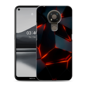 Силиконовый чехол на Nokia 3.4 с принтом Яркие абстракции Силиконовый чехол на Nokia 3.4 с принтом Яркие абстракции