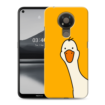 Силиконовый чехол на Nokia 3.4 с принтом Утка Силиконовый чехол на Nokia 3.4 с принтом Утка