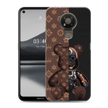 Силиконовый чехол на Nokia 3.4 с принтом Луи робот Силиконовый чехол на Nokia 3.4 с принтом Луи робот