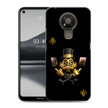 Силиконовый чехол на Nokia 3.4 с принтом Золотой скрудж макдак