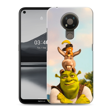Силиконовый чехол на Nokia 3.4 с принтом Шрек Shrek